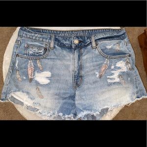 American Eagle Feather shorts Size 14